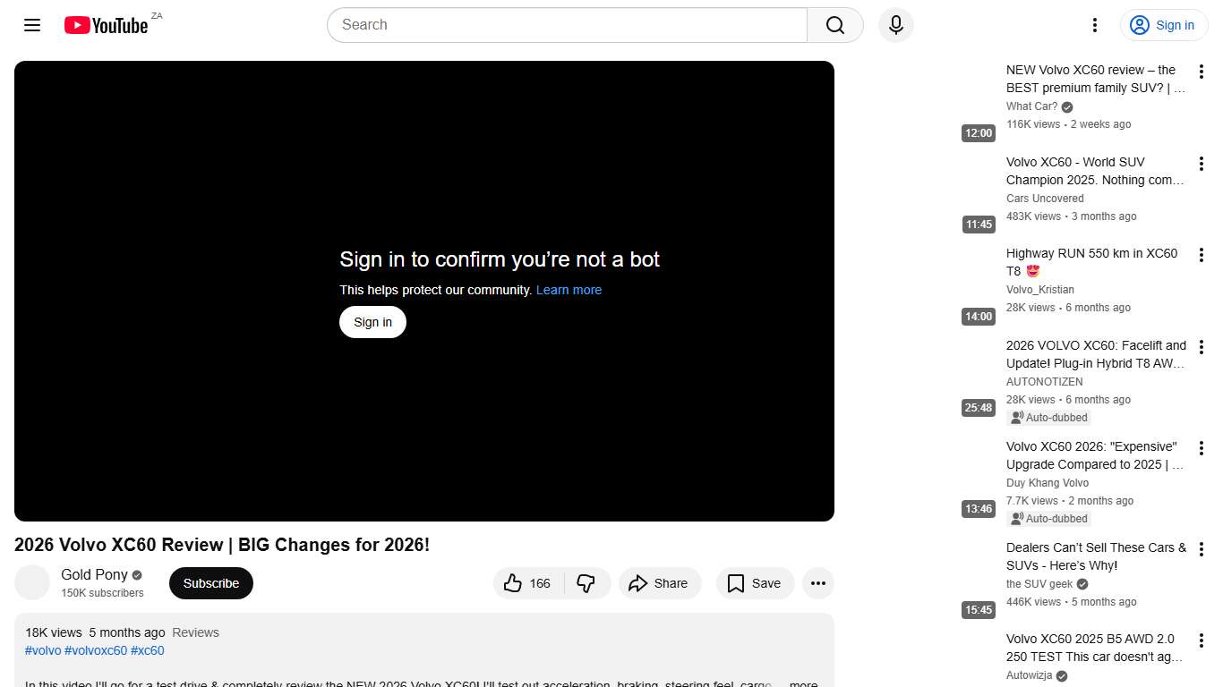 2026 Volvo XC60 Review BIG Changes for 2026! - YouTube